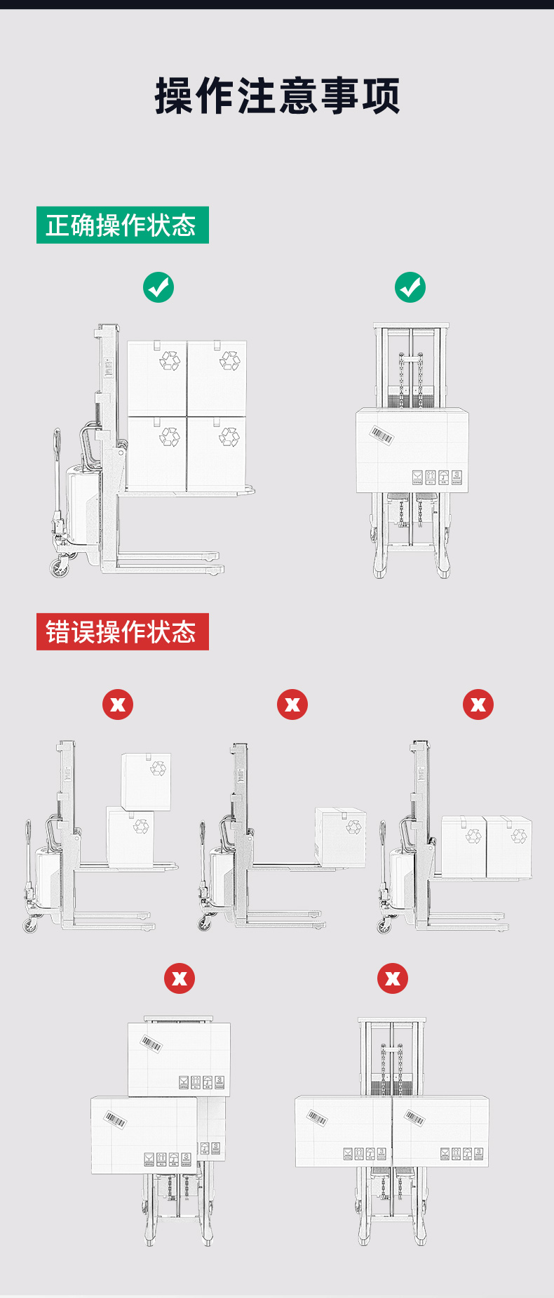 扬子推高车 CQD-J前移式全电动堆高车(图16)